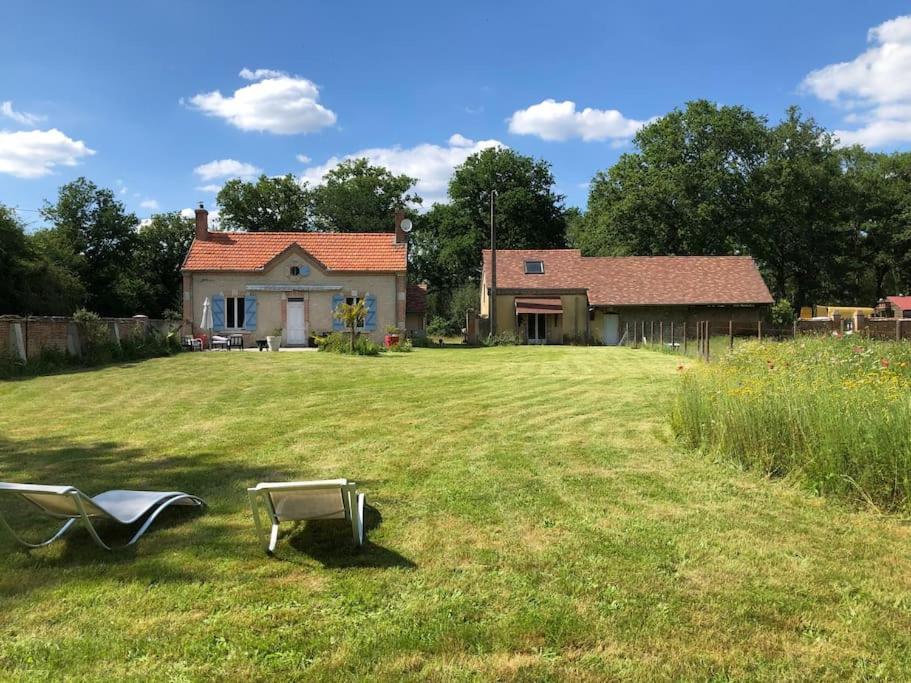 Maison Au Milieu Des Bois Et Des Animaux Jouy-le-Potier Kültér fotó